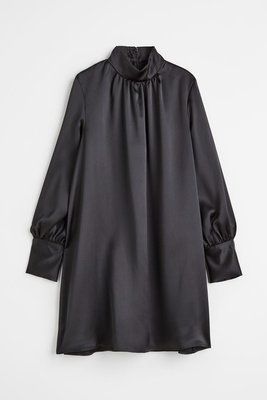 Жіноча сукня вільного крою H&M (10224) S Чорна 10224 фото