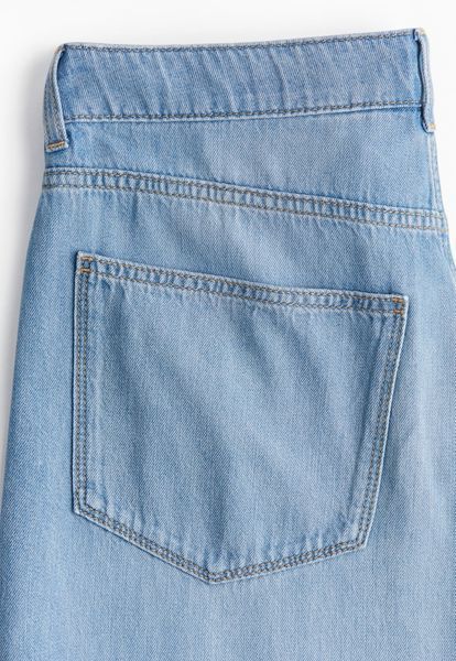 Женские мешковатые широкие джинсы Wide Low waist H&M (58109) W34 Синие 58109 фото