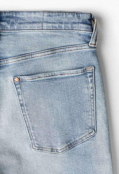 Мужские джинсовые шорты Slim Fit H&M (58408) W30 Светло- 58408 фото