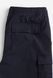 Чоловічі нейлонові шорти карго Regular Fit H&M (57913) L Темно-сині 57213_l фото 3