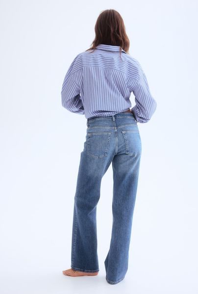Жіночі джинси Bootcut High Н&М (58477) W34 Сині  58477 фото