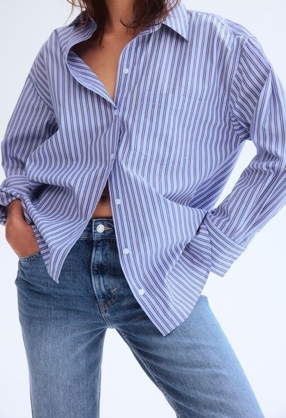 Жіночі джинси Bootcut High Н&М (58477) W34 Сині  58477 фото