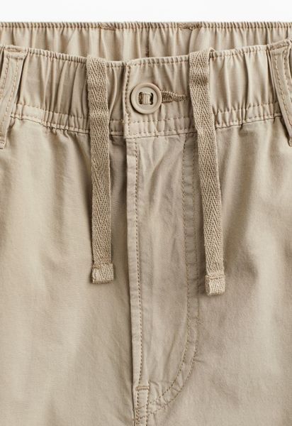 Чоловічі нейлонові шорти карго Regular Fit H&M (56912) L Світло-бежеві 56912_ фото