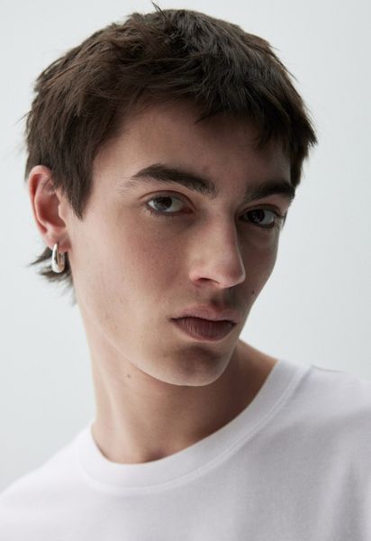 Мужская футболка Regular Fit Cool Max H&M (58304) M Белая 58304_ фото