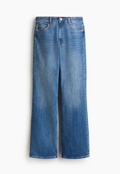 Жіночі джинси Bootcut High Н&М (58477) W34 Сині  58477 фото
