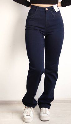 Женские прямые джинсы PerUna Straight M&S ​​(57576) W36 Темно-синие 57576_10 фото