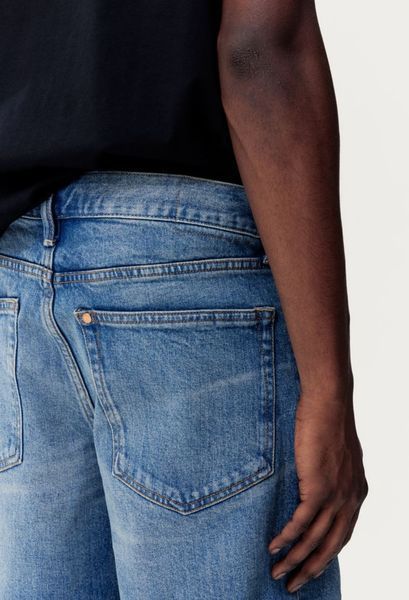 Мужские джинсовые шорты Regular Fit H&M (57121) W38 Синие 57121_38 фото