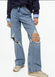 Жіночі широкі джинси 90sBaggy Jeans H&M (55769) W38 Сині 55769 фото 1