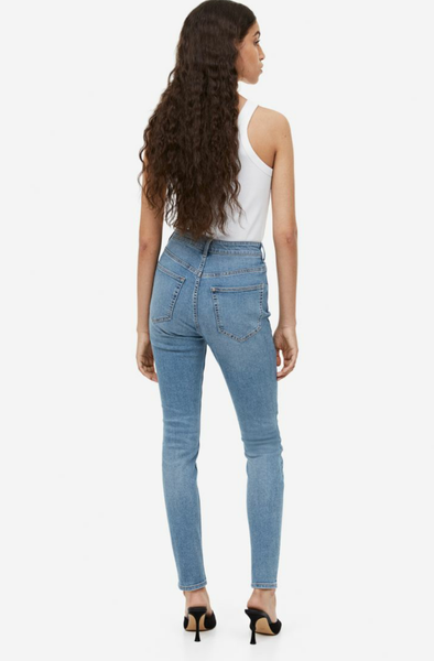 Женские джегинсы H&M (56043) W36 Светло-синие 56043 фото