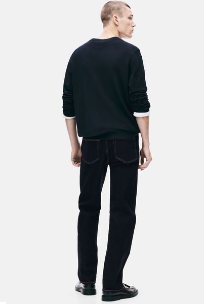 Мужские прямые обычные джинсы Regular Н&М (58753) W36 L32 Темно-синие 58753_36 фото