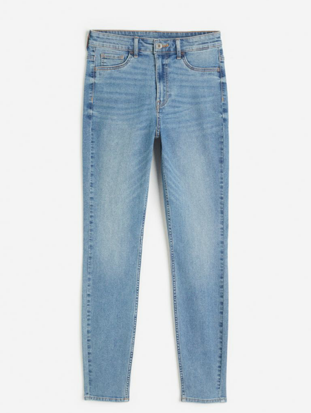 Женские джегинсы H&M (56043) W36 Светло-синие 56043 фото