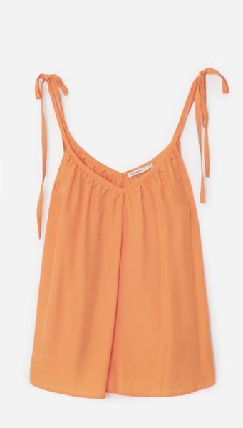 Женский топ на бретелях с модалом House Brand (57503) XS Оранжевый 57503 фото