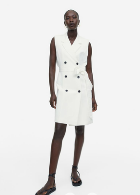 Жіноча сукня H&M (55675) XS Біла 55675 фото