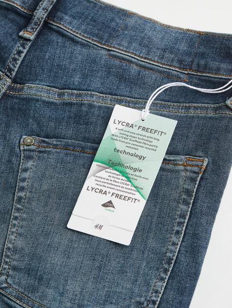 Чоловічі джинси H&M (55585) W34 L32 Сині 55585 фото