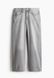 Чоловічі прямі легкі джинси Straight Loose H&M (58410) W32 L32 Сірі  58410 фото 4