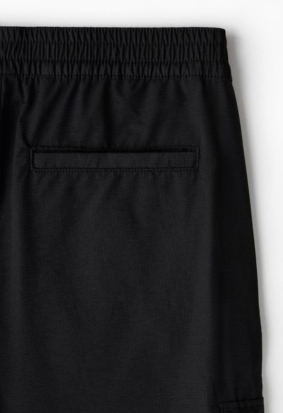Чоловічі штани карго Regular Fit H&M (58442) XL Чорні 58442_xl фото