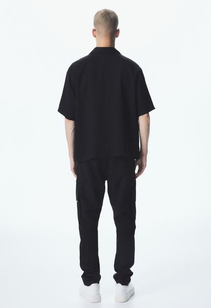 Чоловічі штани карго Regular Fit H&M (58442) XL Чорні 58442_xl фото