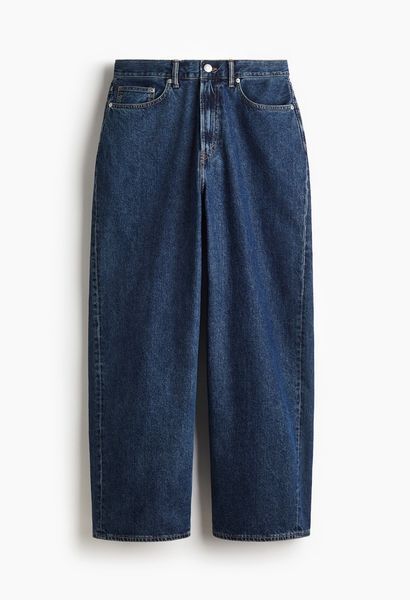 Мужские джинсы широкие Baggy H&M (58704) W28 L32 Темно-синие 58704 фото
