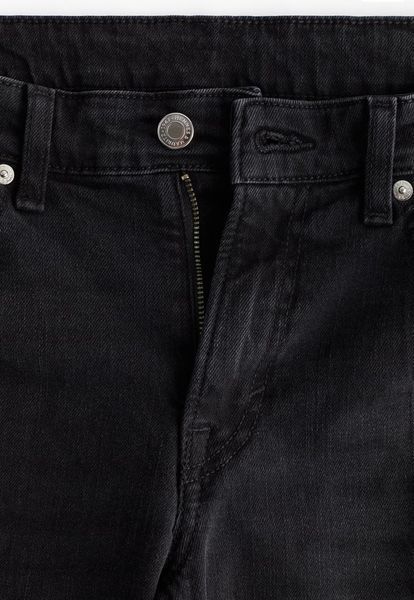 Женские обычные джинсы Bootcut Regular waist H&M (58607) W34 Черные 58607 фото