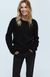 Женские обычные джинсы Bootcut Regular waist H&M (58607) W34 Черные 58607 фото 3