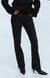 Женские обычные джинсы Bootcut Regular waist H&M (58607) W34 Черные 58607 фото 1