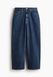Мужские джинсы широкие Baggy H&M (58704) W28 L32 Темно-синие 58704 фото 4