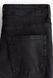 Женские обычные джинсы Bootcut Regular waist H&M (58607) W34 Черные 58607 фото 7