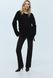 Женские обычные джинсы Bootcut Regular waist H&M (58607) W34 Черные 58607 фото 2
