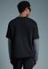 Чоловіча футболка Loose Fit H&M (58065) S Чорна 58065 фото 4