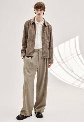 Чоловіча куртказ Regular Fit H&M (58035) S Бежева  58035 фото