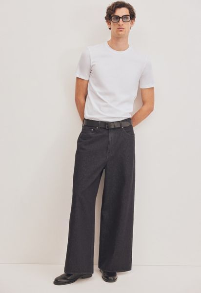 Чоловіча футболка Slim fit H&M (58396) ХХL Біла 58396_xxl фото