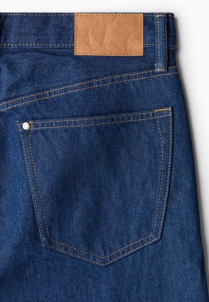 Мужские расслабленные джинсы Relaxed fit H&M (58051) W36 L32 Темно-синие 58051-36 фото