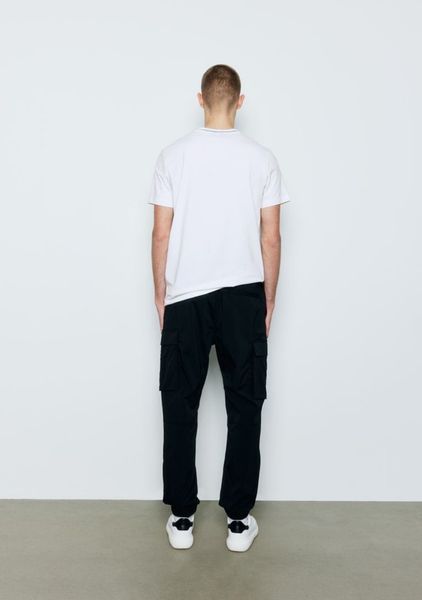 Чоловіча футболка Slim fit H&M (57025) XXL Біла 57025_xxl фото