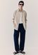 Мужская рубашка из льняной смеси Loose fit H&M (57637) S Бежева 57637 фото 1