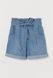 Женские джинсовые шорты с поясом Н&М (56899) ​​W34 Синие 56899 фото 1